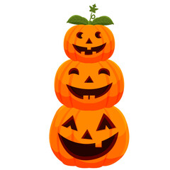 Halloween pumpkin illustration