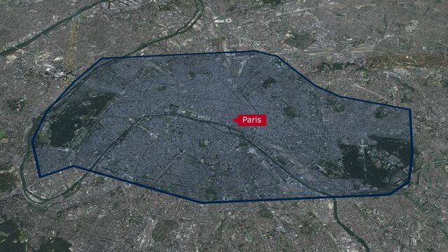 Animated Map of Paris