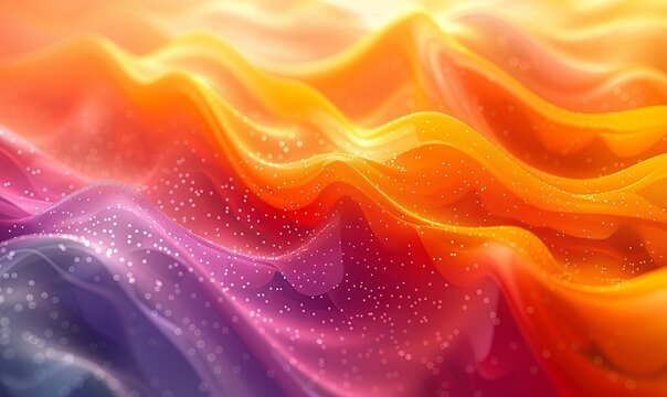 a colorful, abstract yellow background with strips, in the style of dynamic geometric, dotted, abstract minimalism appreciator, soft tonal transitions. Generative AI