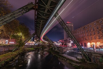 The Wuppertaler Schwebebahn Suspension Railway