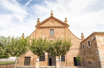 Our Lady of Carmen Sanctuary in the city of Calahorra, province of La Rioja, Spain - 744228411