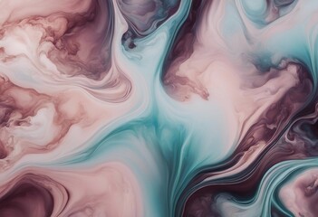 Natural luxury abstract fluid art painting in liquid ink technique Tender and dreamy wallpaper