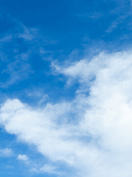 blue sky with clouds