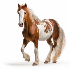 Obraz na płótnie Canvas horse. a thoroughbred horse. horse racing. The stallion.