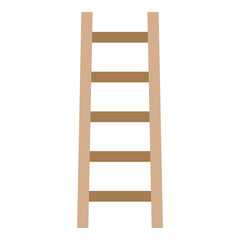 Illustration of Ladder design Flat Icon