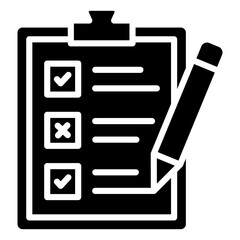 Assessment Icon Element For Design
