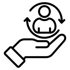 Retention Icon Element For Design