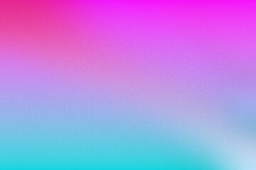 dynamic and colorful abstract background featuring hues of purple, pink, and blue, filled with noise elements and textured with grit and grain effects, ideal for creating eye-catching web posters