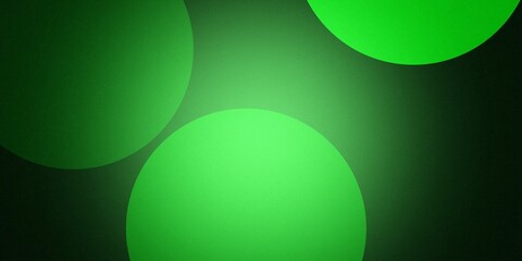 abstract green background with circles