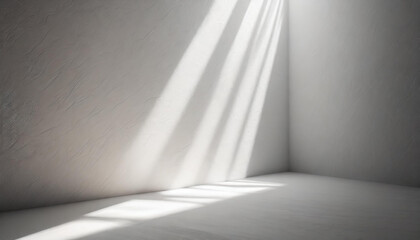 Light and shadows from window. natural lighitng room