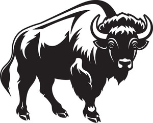 Build Trust and Authority Black Bison Logo for Your Business The Black Bison A Symbol of Quality and Heritage