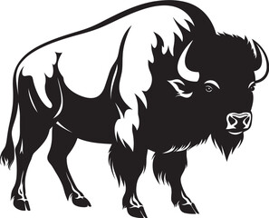 Dont Be Bisoned Out Get Your Black Logo Today Bisonically Bold A Black Logo Design