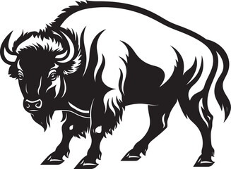 The Black Bison Way Strong, Proud, and Unforgettable Bison it or Bison it Out Choose the Powerful Black Logo
