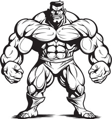 Muscle Mania Pumped Up Puns and Gigantic Giggles in Black and White Gym Rat to Giggle Magnet This Caricature Flexes Funny