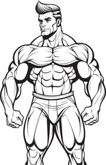 Never Skip Leg Day Especially in This Hilarious Caricature Buff Bods and Bold Lines A Caricatured Colossus Takes Shape