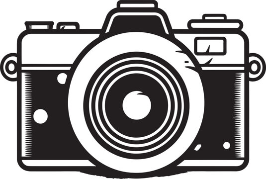 A Timeless Frame Black Line Art Camera Icon The Art of Seeing Line Art Camera Captures