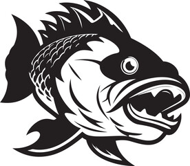 Tropical Thrive Vector Iconic Fish Design Reef Rhythms Tropical Fish Icon Vector