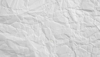Grunge wrinkled white color paper textured background; high-resolution texture for design