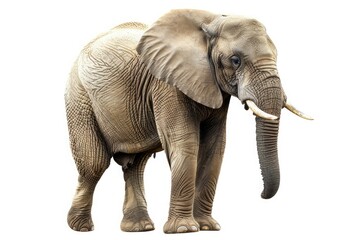 Obraz premium elephant isolated on white