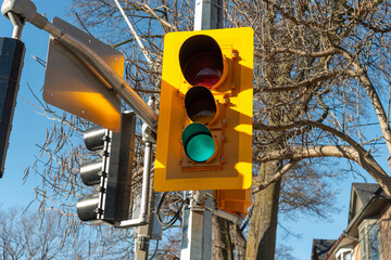 traffic light on the street