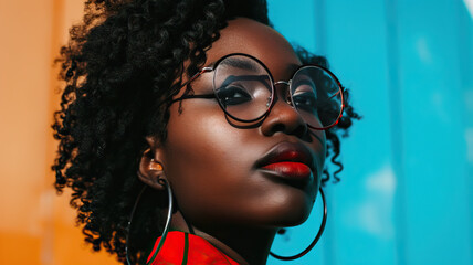 Embracing Black Excellence: Diverse Perspectives that Challenge Stereotypes black woman super model. 