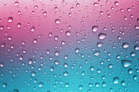 Rain drops cloud. Rainy light. Generate Ai