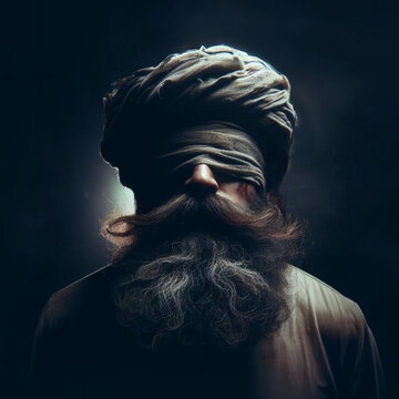 Struggle: A Blindfolded Individual
