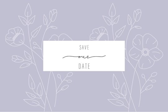 Vintage greeting card with flowers. Suitable for flower shop cards. Also, invitations to weddings and boarding guests. Can also be used as a postcard and background for packaging cosmetics...