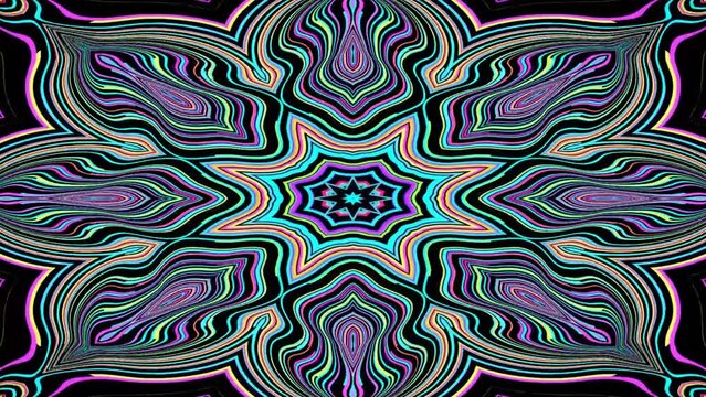  kaleidoscope pattern background design