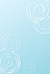 背景イラスト_波紋