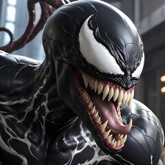 portrait of venom