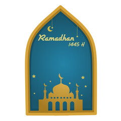 ramadan greeting card template perfect for print, poster, etc 