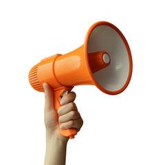 megaphone isolated on white background