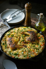 one pot chicken and rice