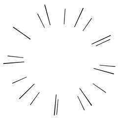 Round with graphic border lines Modern abstract elements, vector logo design