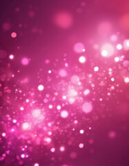 beautiful pink bokeh light effect design