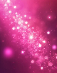 beautiful pink bokeh light effect design