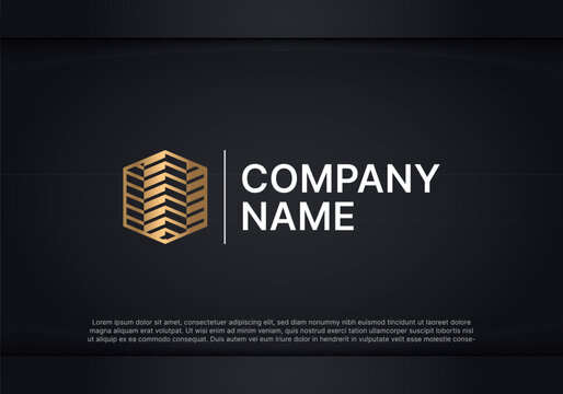 Luxury Building Logo Template Vector Icon Illustration Design