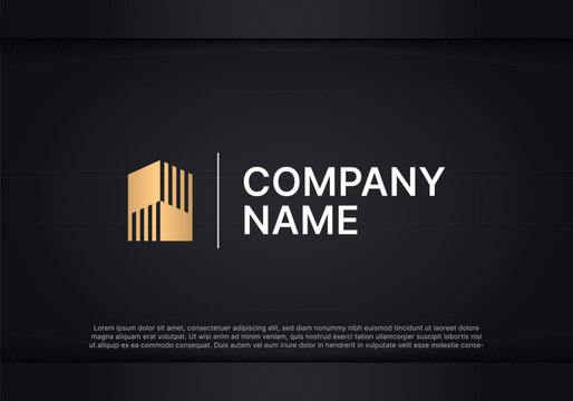 Luxury Building Logo Template Vector Icon Illustration Design