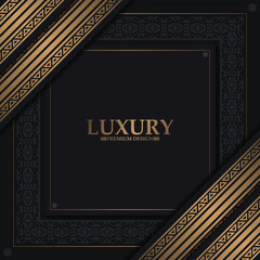 Elegant pattern style dark background