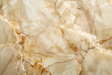 A close-up and top view of natural marble textured background, with elegant light brown and beige...