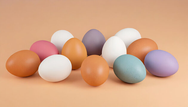 Vibrant Easter Eggs Paint the Season