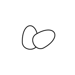 Egg icon, logo, shape, symbol, arts, design, icon, coloring