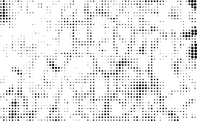 a black and white grunge effect dot, background with small dots, Vintage halftone dot pattern background, a black and white halftone gradient texture, grunge dot