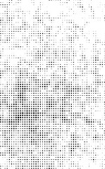 black and white background with gradient bitmap dot pattern, a black and white dotted background with small dots, Vintage halftone dot pattern background, a black and white halftone gradient texture, 