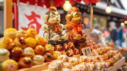 Local markets and festivals pop up during Golden Week offering a wide variety of traditional foods crafts and souvenirs for visitors to enjoy.