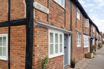 Old cottages in  Old Amersham