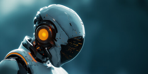 Fototapeta premium AI Artificial Intelligence Technology Humanity