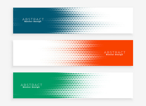 set of three corporate web backdrop template for website presentation