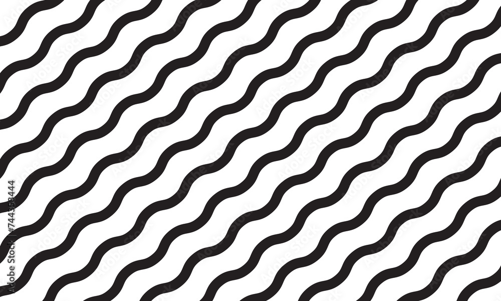 Poster background with wavy lines. twisted duo tone backgrounds. abstract pattern from lines, halftone effe